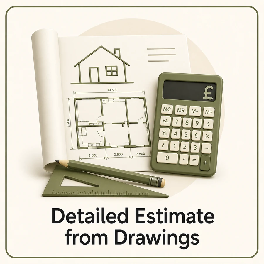 Detailed Estimate from Drawings icon