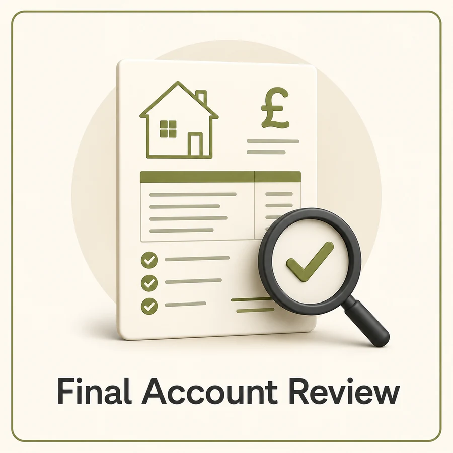 Final Account Review icon